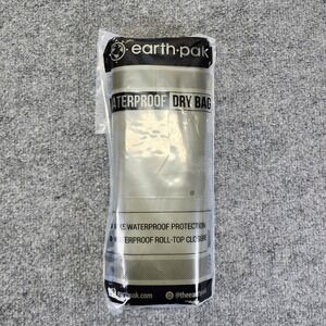 Earth Pak Waterproof Dry Bag Roll Top Compression W/Waterproof Cell Case 10L